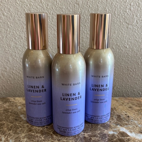3 - “LINEN & LAVENDER” Concentrated Room Sprays, ea 1.5 oz / 42.5 g, BBW/WB, NWT - Picture 2 of 5